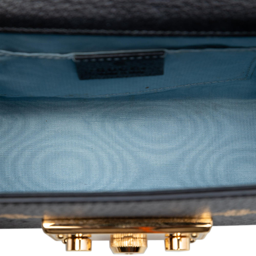 Gucci Small Calfskin Bee Star Padlock Crossbody