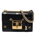 Gucci Small Calfskin Bee Star Padlock Crossbody