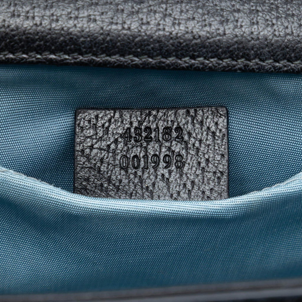 Gucci Small Calfskin Bee Star Padlock Crossbody
