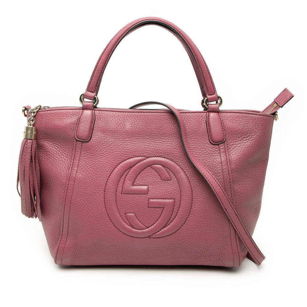 Gucci Small Calfskin Soho Cellarius Satchel