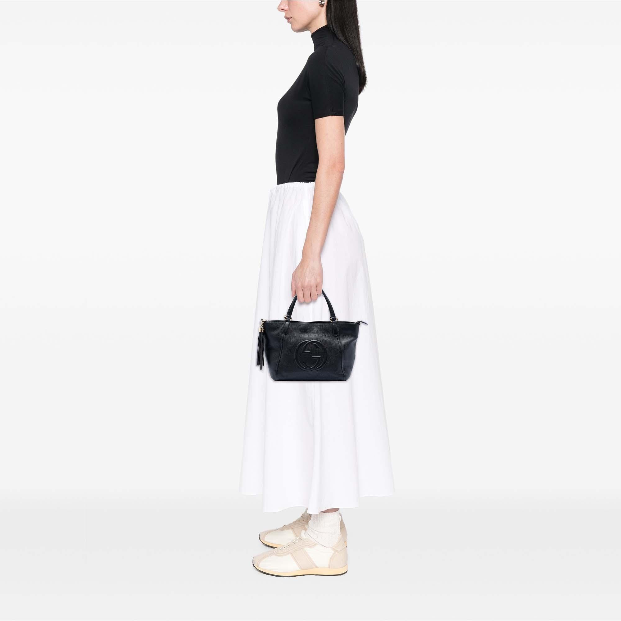 Gucci Small Calfskin Soho Cellarius Satchel