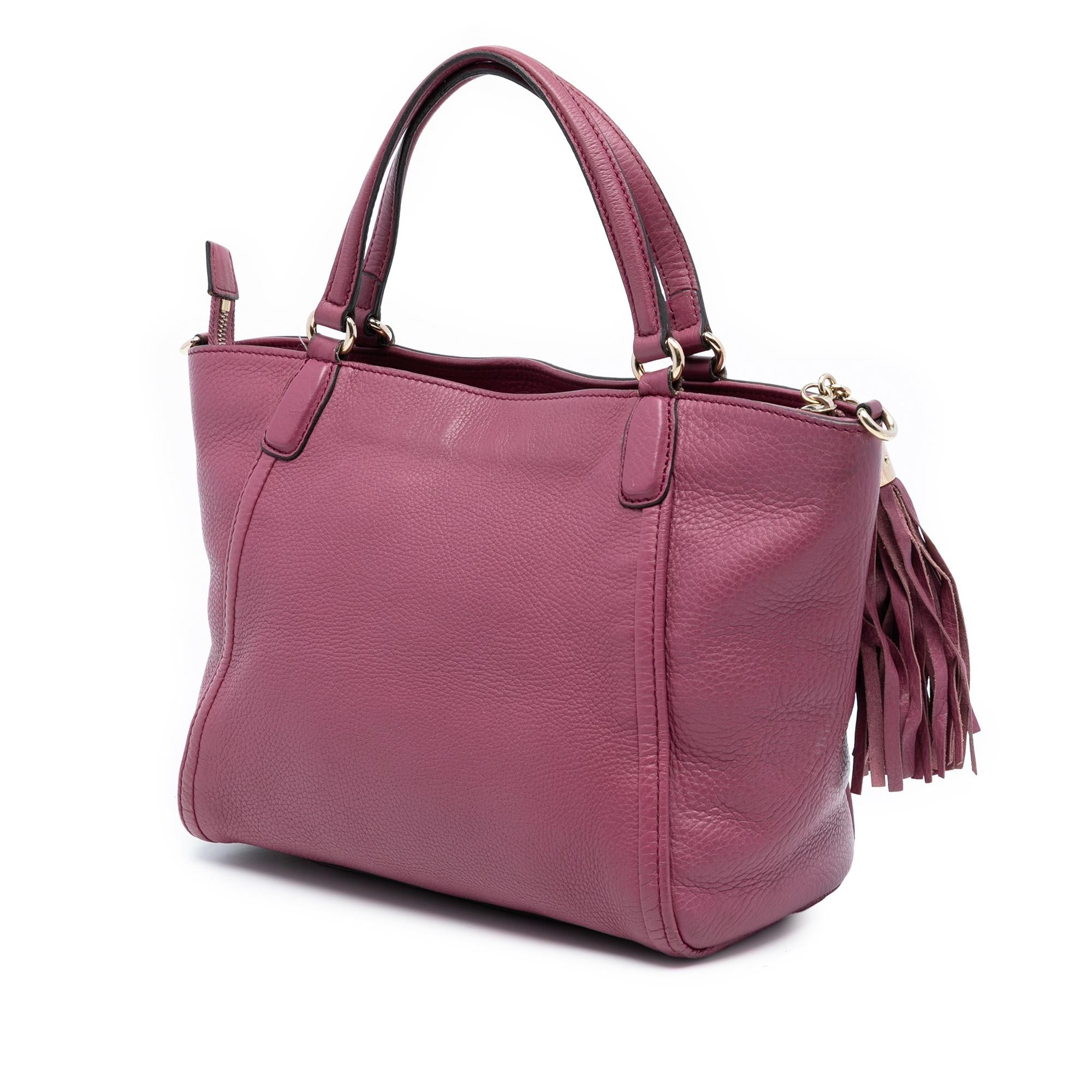 Gucci Small Calfskin Soho Cellarius Satchel