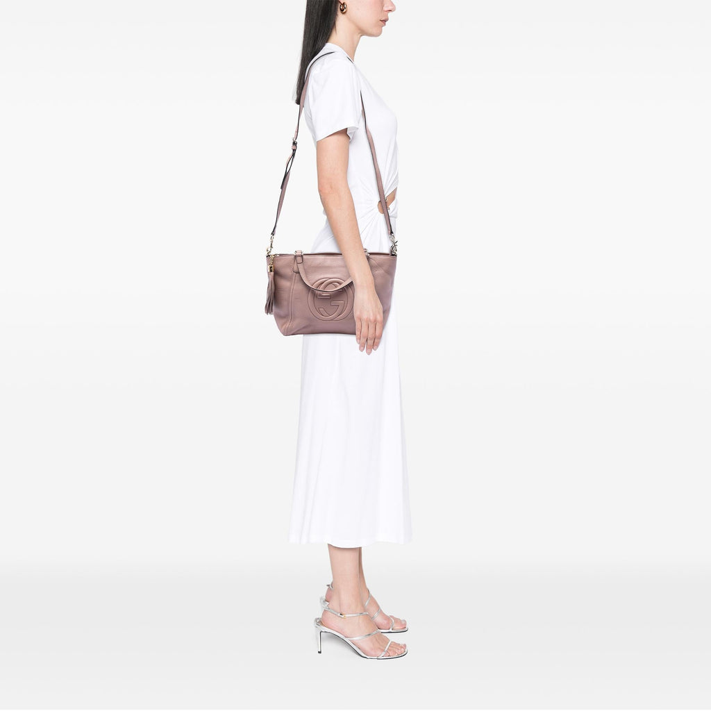 Gucci Small Calfskin Soho Cellarius Satchel