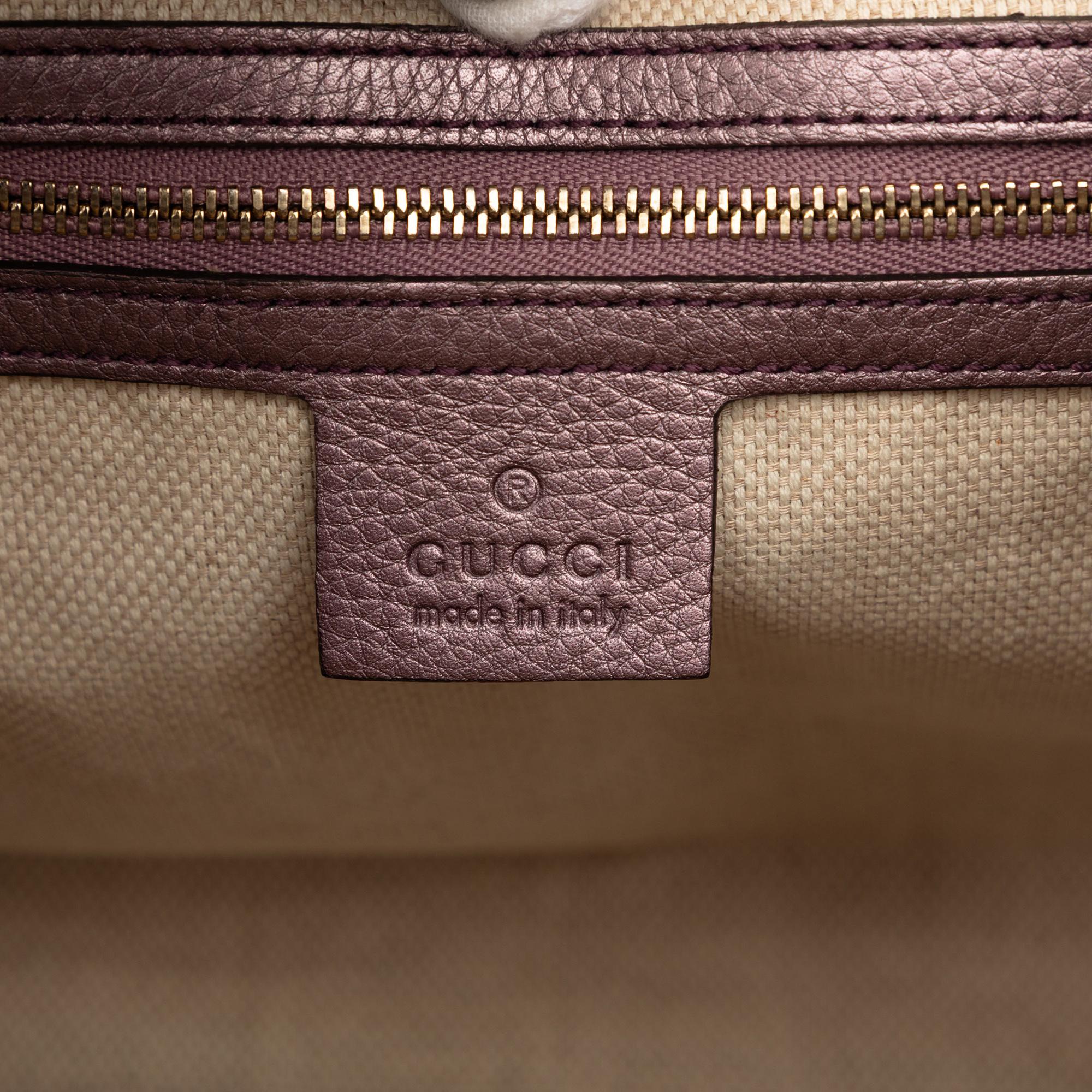 Gucci Small Calfskin Soho Satchel