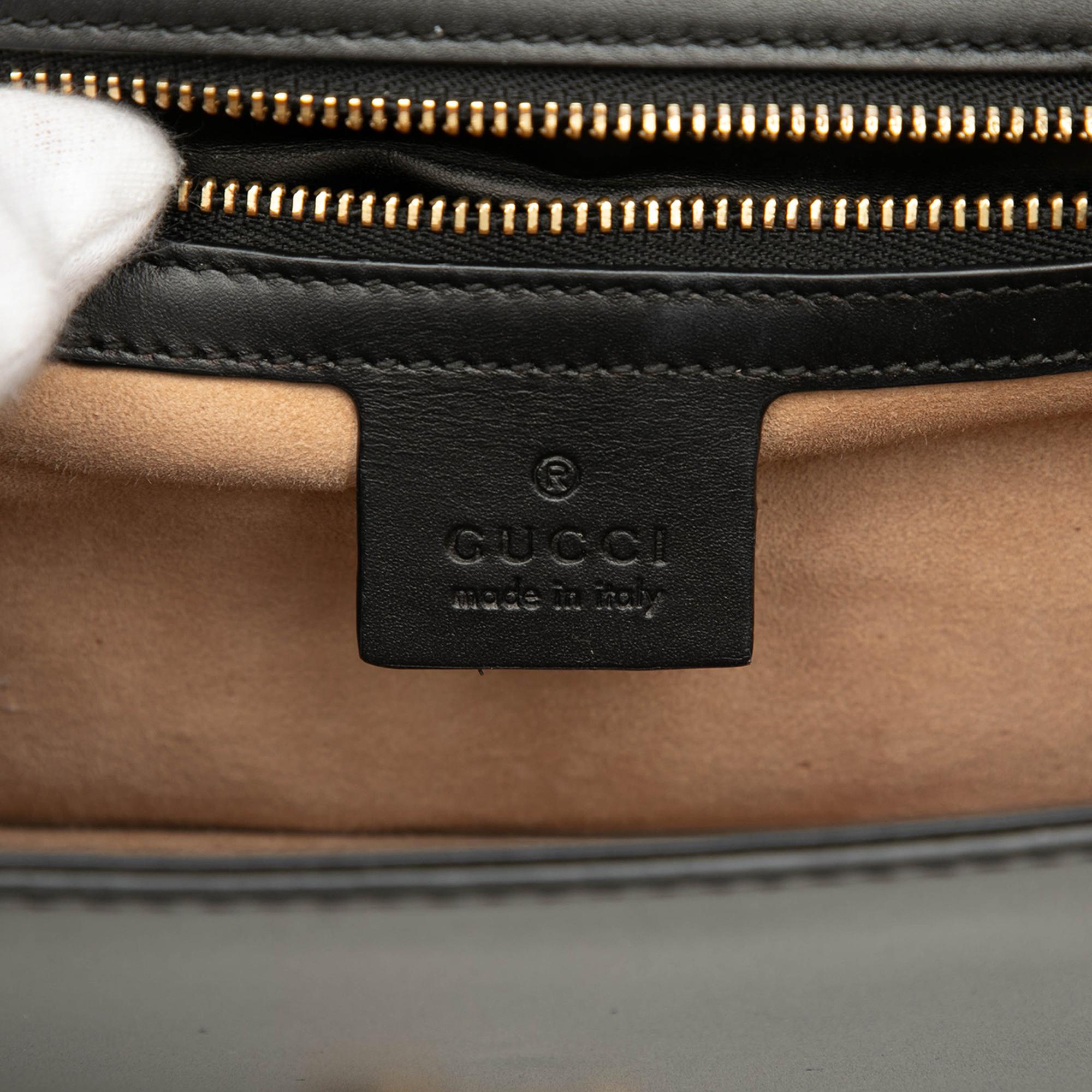 Gucci Small Calfskin Sylvie Web Satchel
