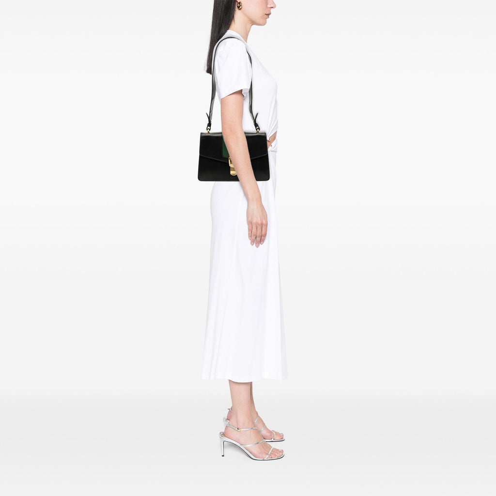 Gucci Small Calfskin Sylvie Web Satchel