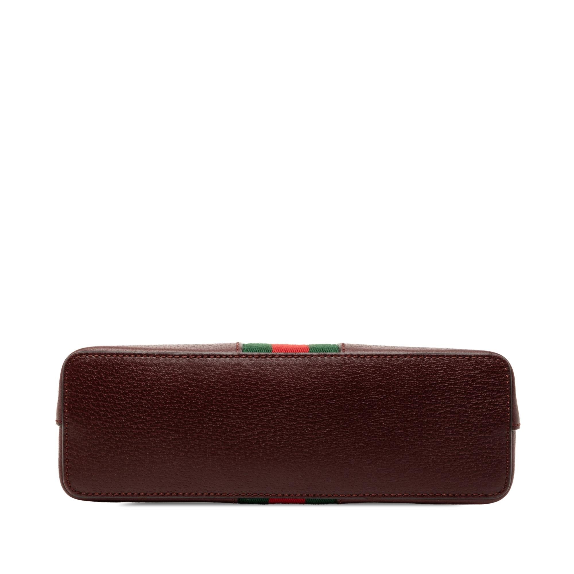 Gucci Small Calfskin Web Ophidia Dome Crossbody