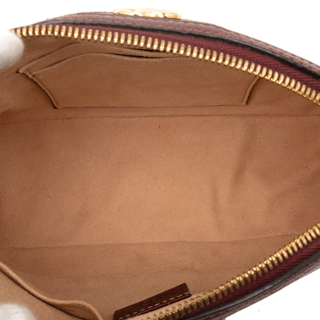 Gucci Small Calfskin Web Ophidia Dome Crossbody