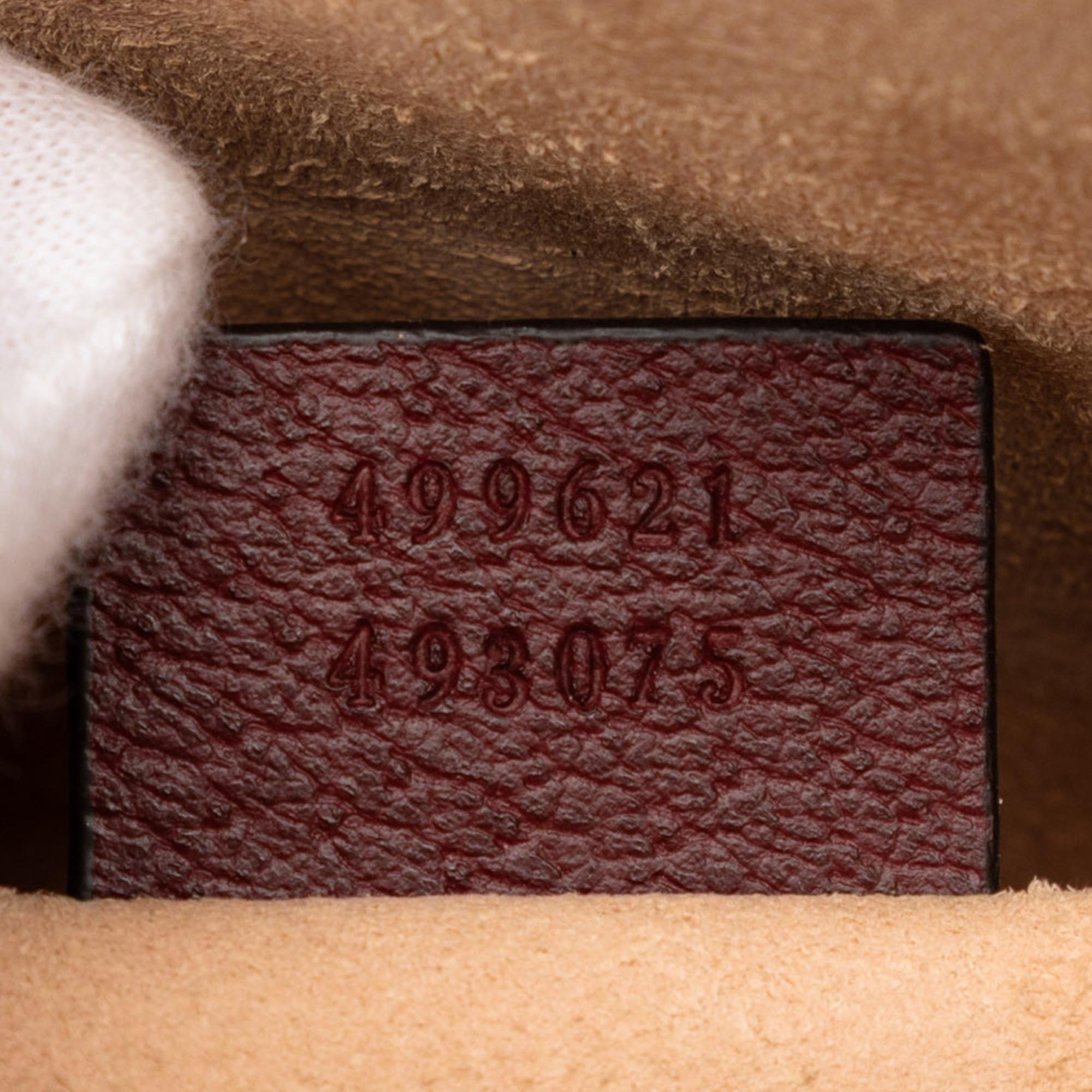 Gucci Small Calfskin Web Ophidia Dome Crossbody