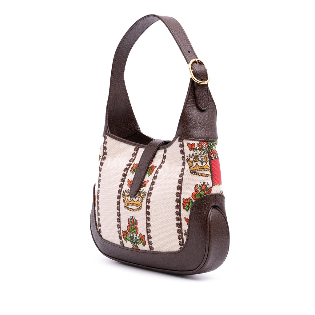 Gucci Small Canvas 100 Centennial Music Jackie 1961 Crossbody