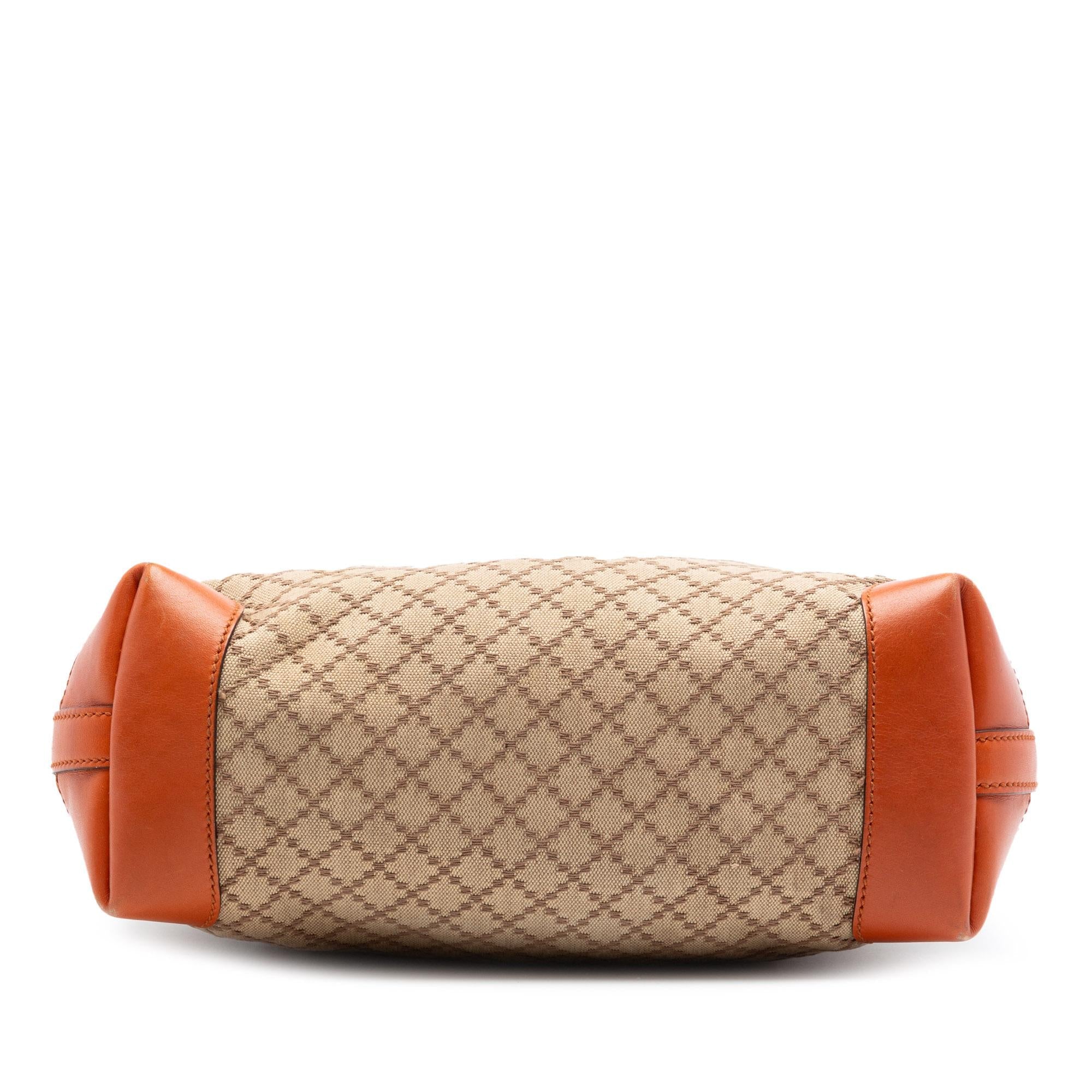 Gucci Small Diamante Canvas Craft Tote