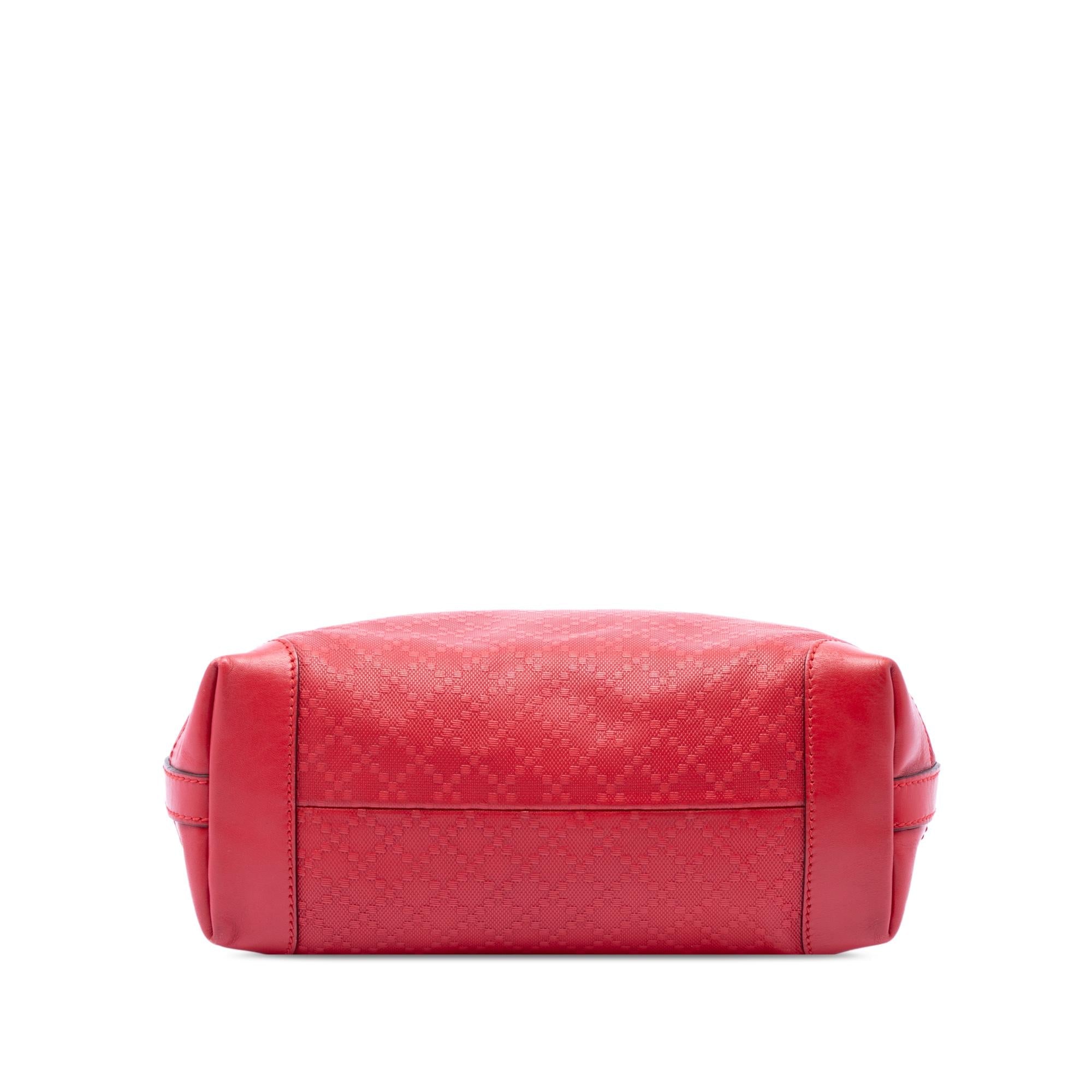 Gucci Small Diamante Leather Craft Tote
