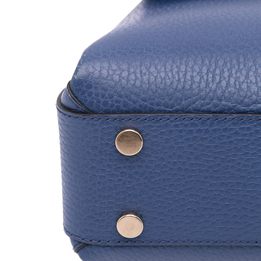 Gucci Small Dollar Calf Interlocking G Satchel