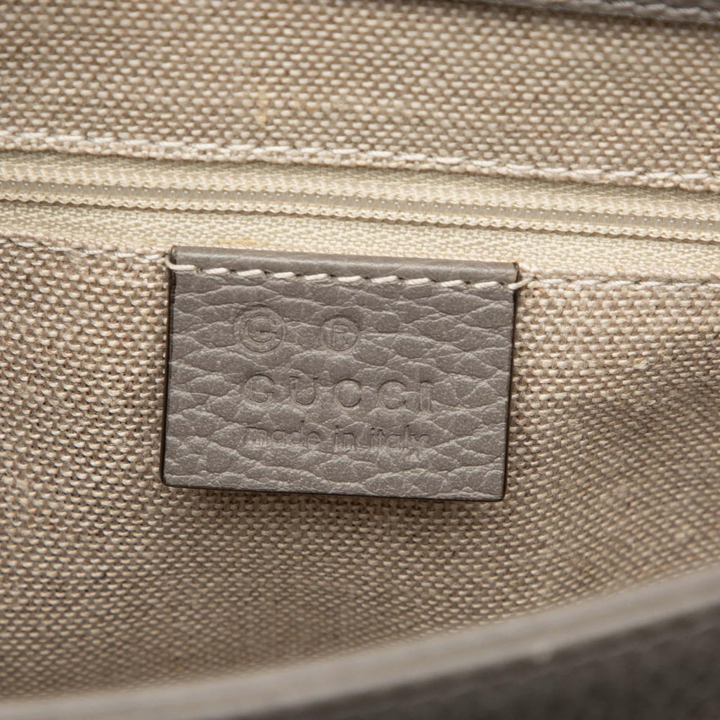 Gucci Small Dollar Calf Interlocking G Satchel