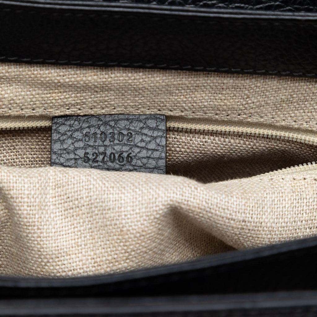Gucci Small Dollar Calf Interlocking G Satchel