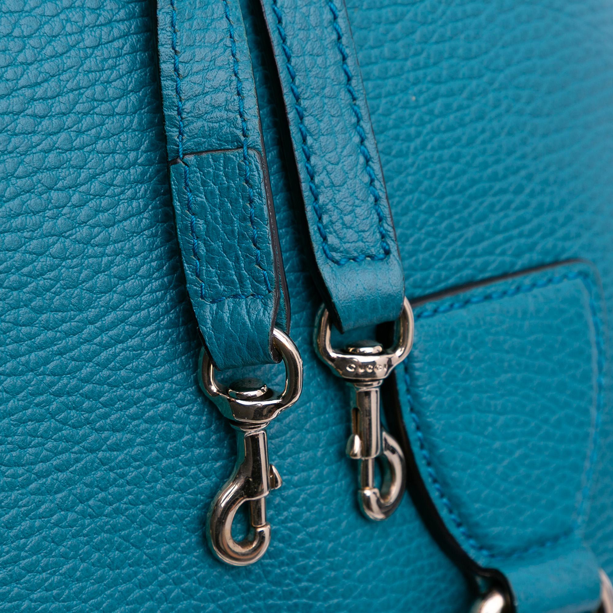 Gucci Small Dollar Calfskin GG Charm Dome Satchel