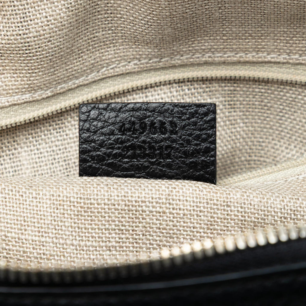 Gucci Small Dollar Calfskin GG Charm Dome Satchel
