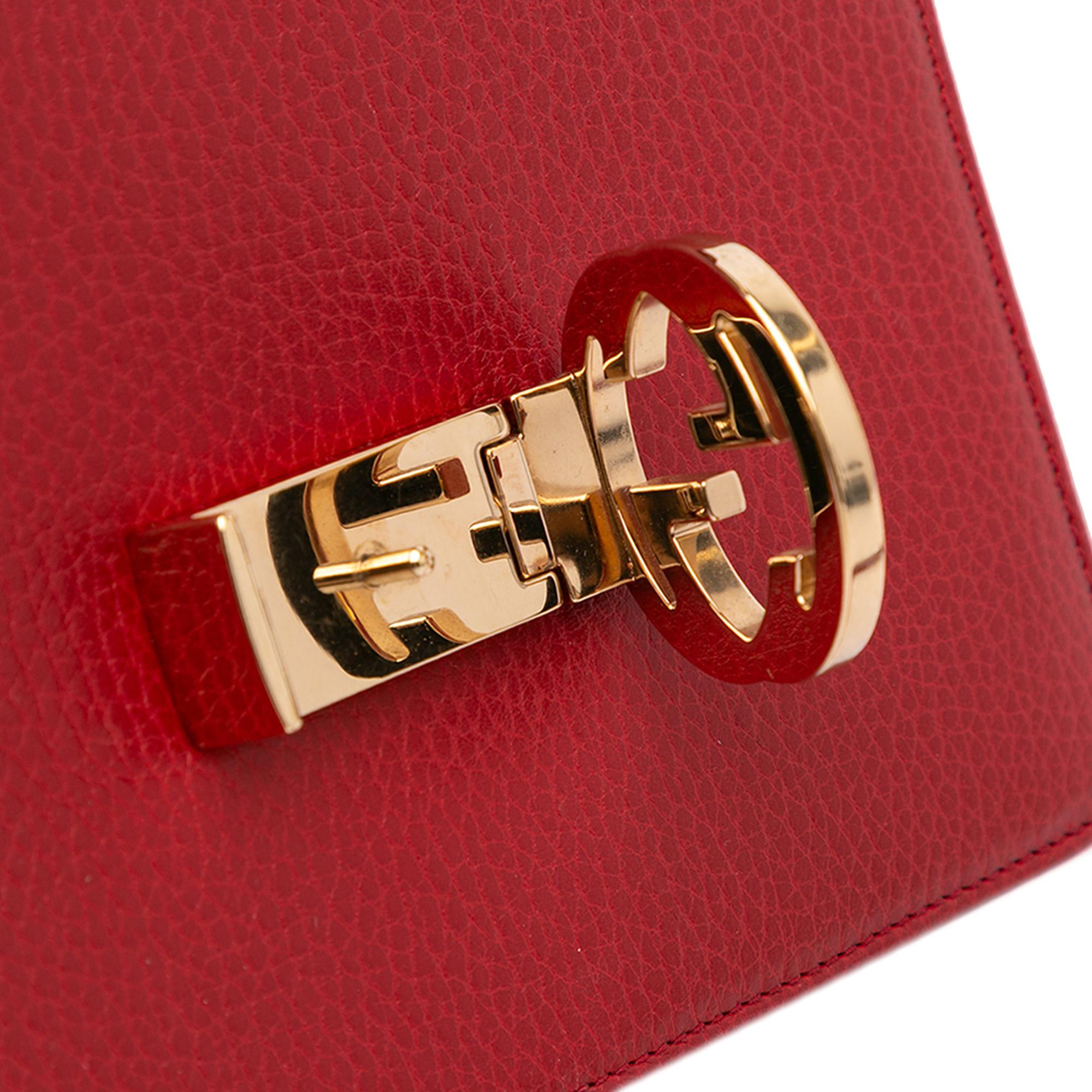 Gucci Small Dollar Calfskin Interlocking G Crossbody