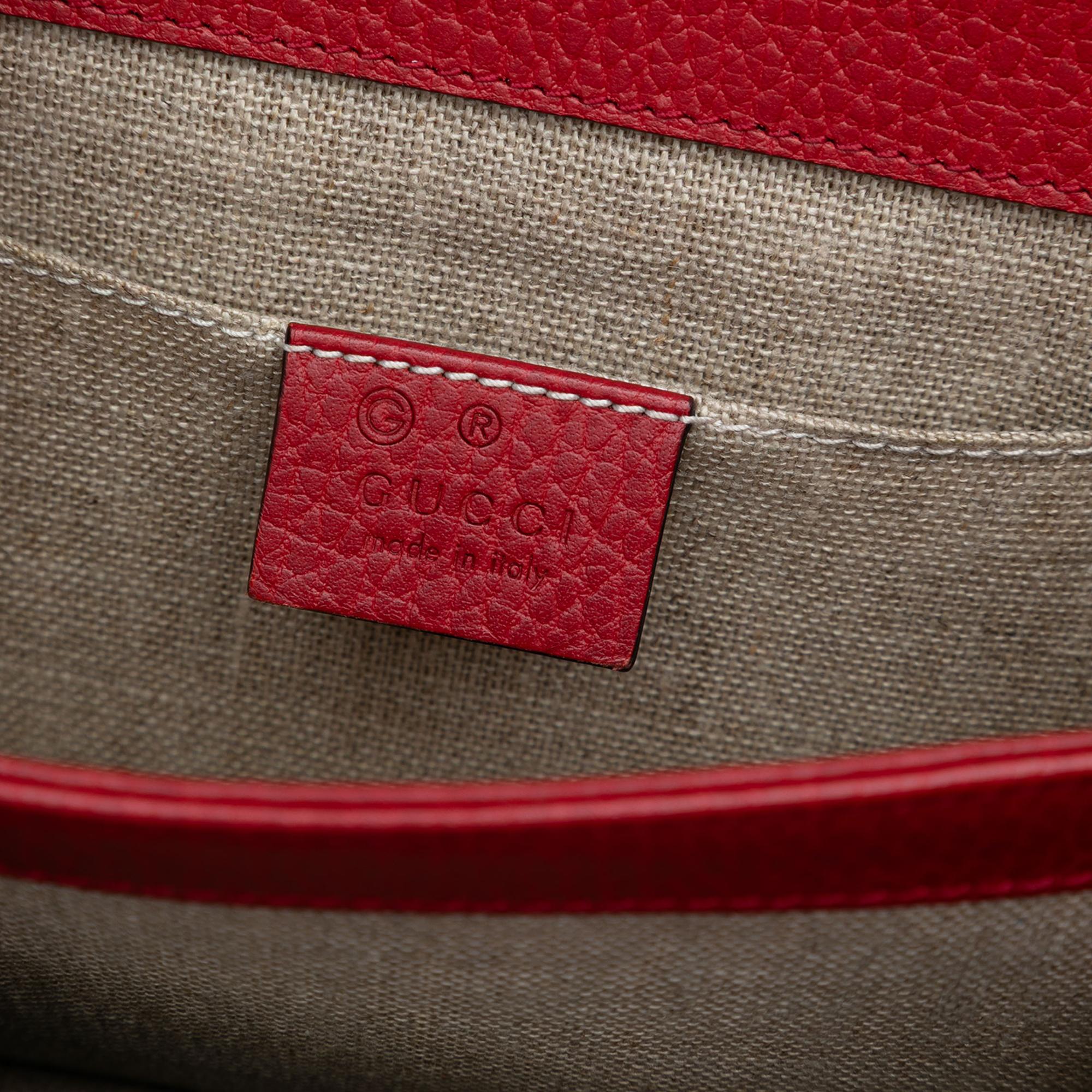 Gucci Small Dollar Calfskin Interlocking G Crossbody