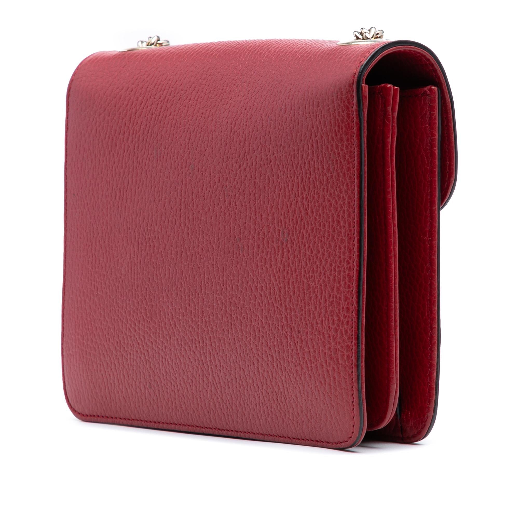 Gucci Small Dollar Calfskin Interlocking G Crossbody