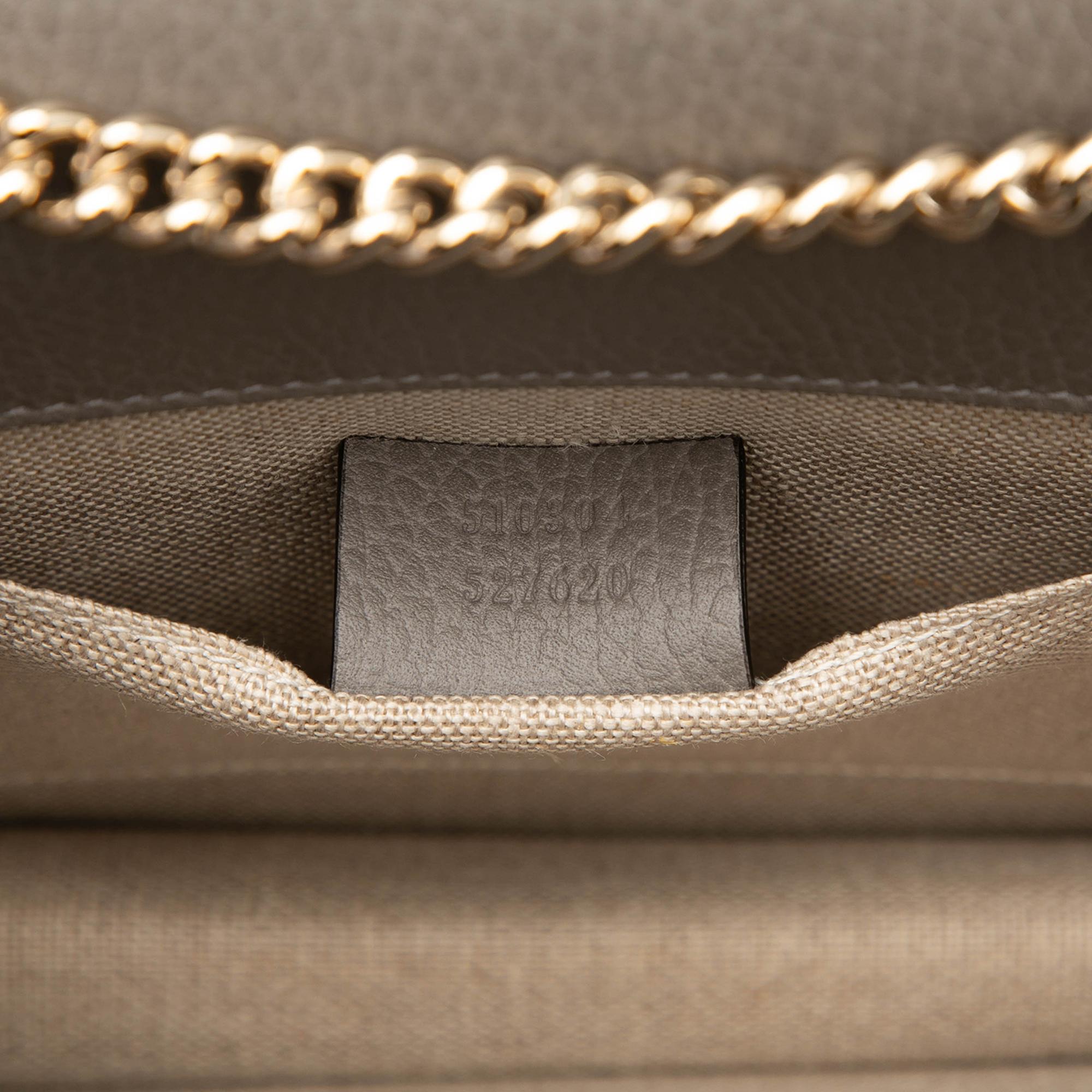 Gucci Small Dollar Calfskin Interlocking G Crossbody