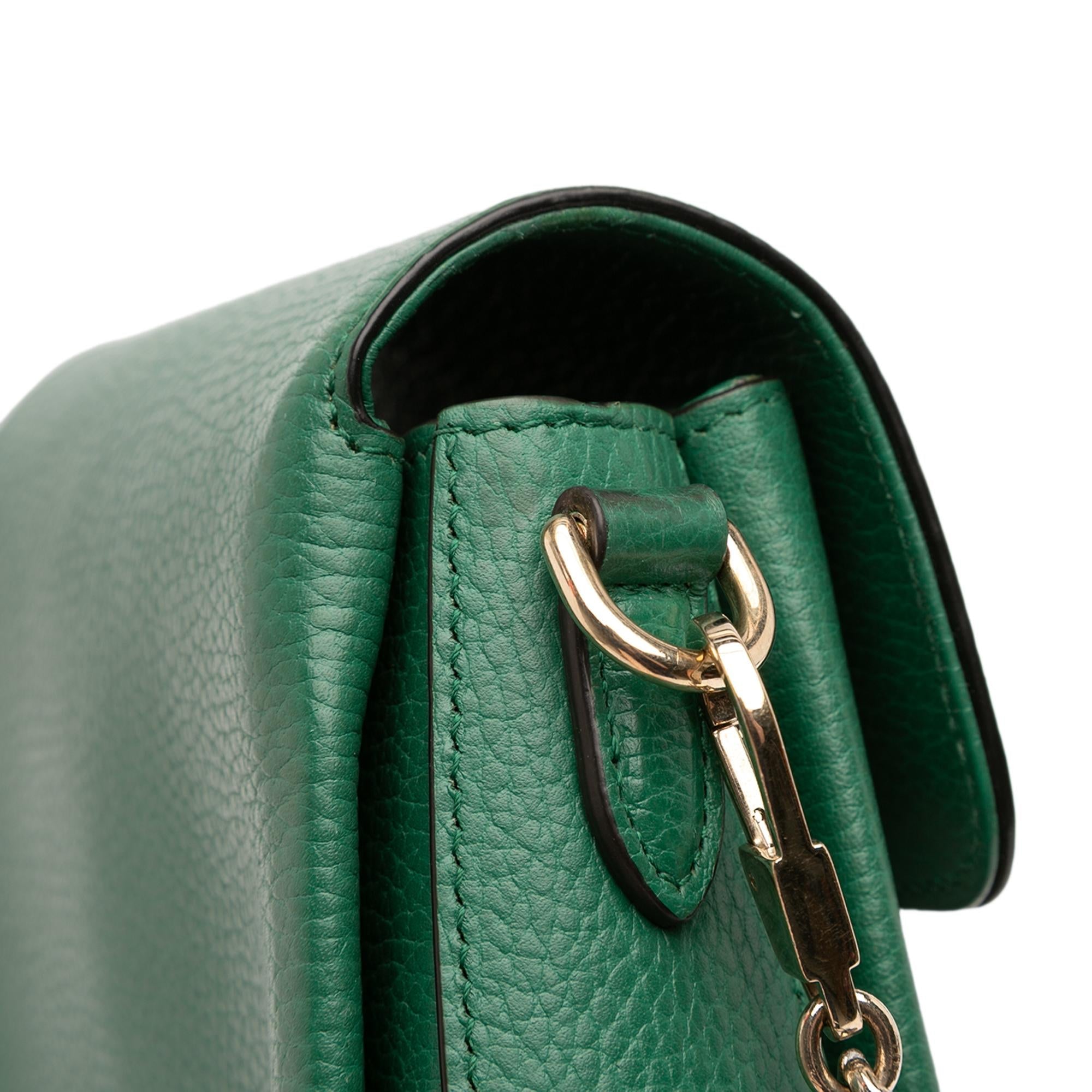 Gucci Small Dollar Calfskin Interlocking G Crossbody