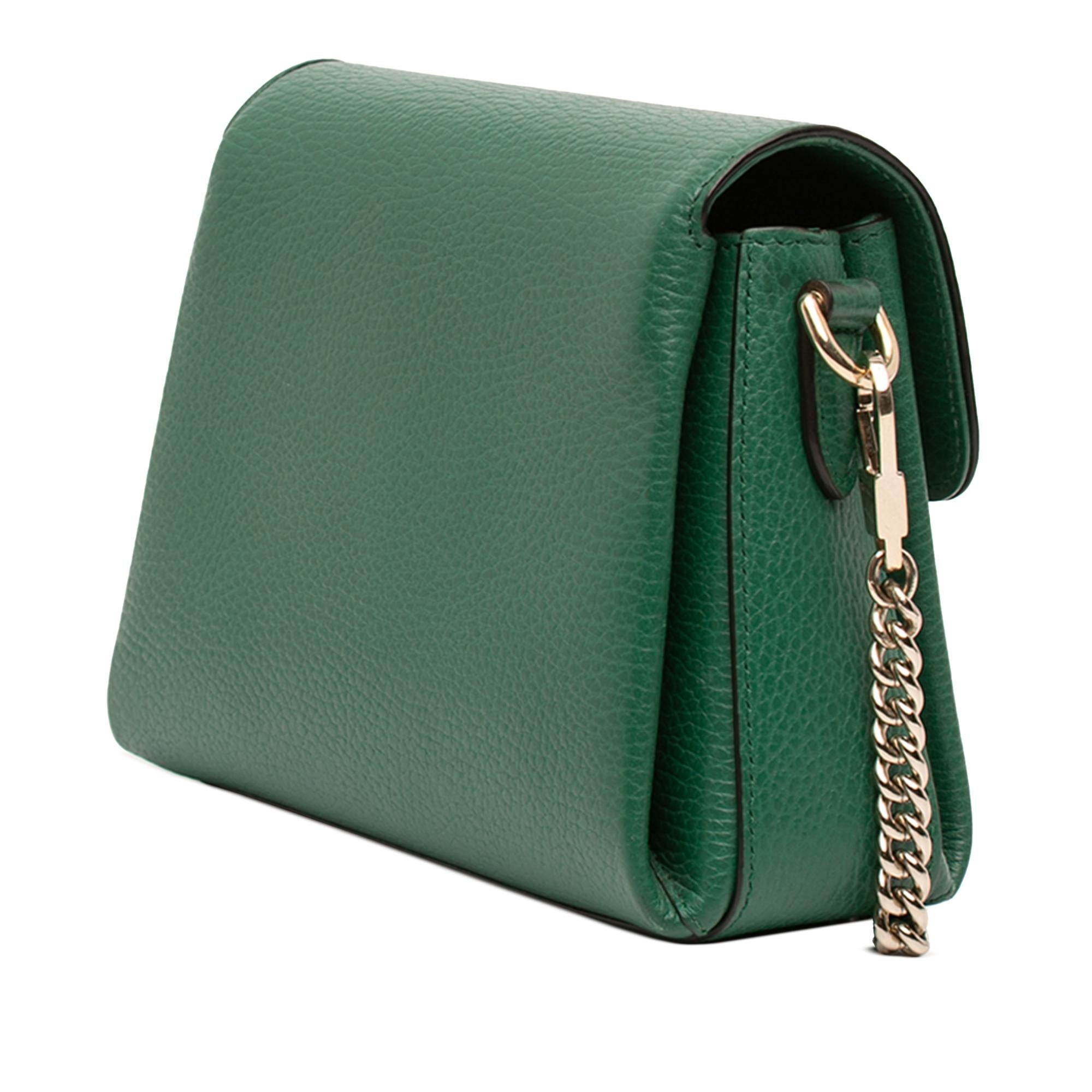Gucci Small Dollar Calfskin Interlocking G Crossbody