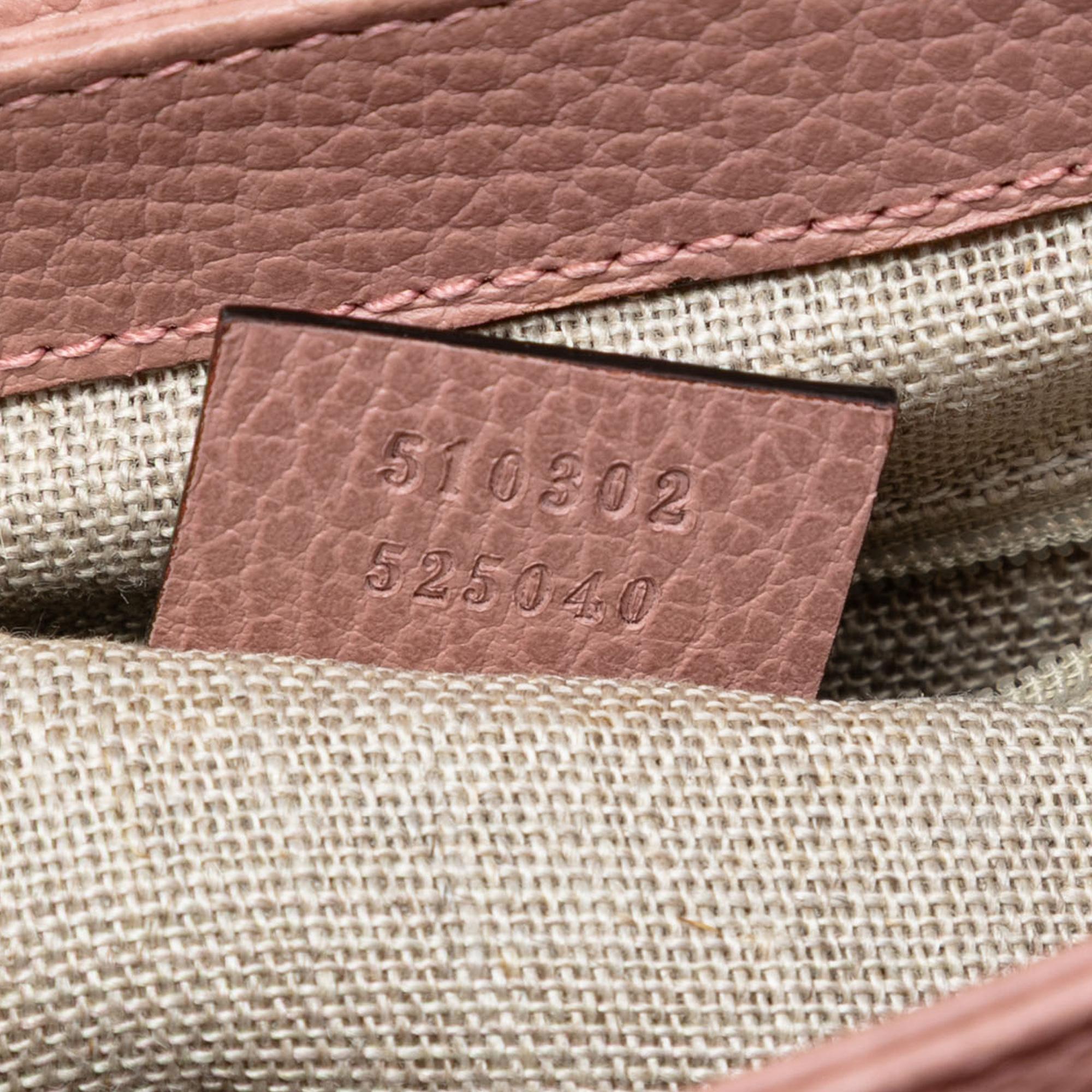 Gucci Small Dollar Calfskin Interlocking G Satchel