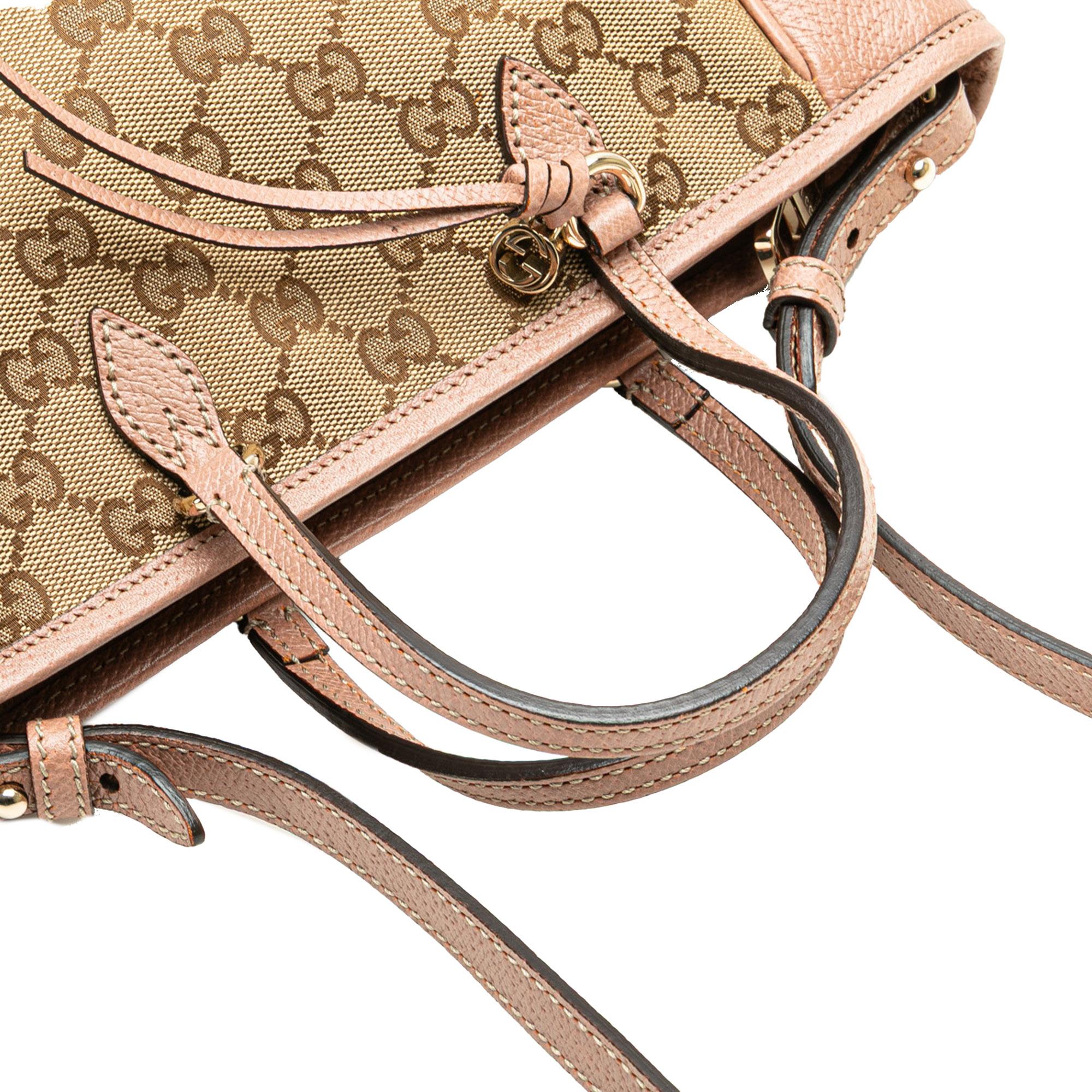Gucci Small GG Canvas Bree Satchel