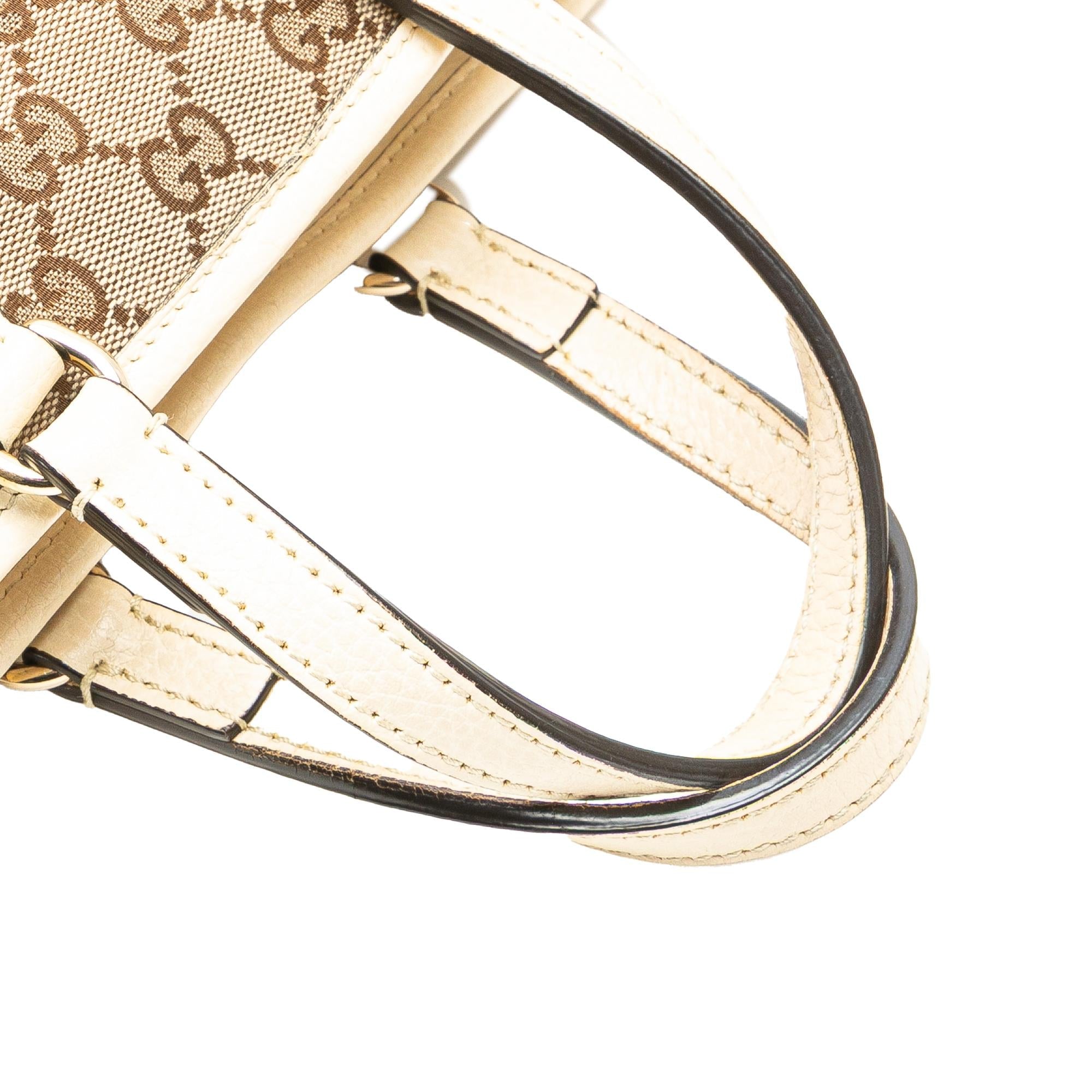 Gucci Small GG Canvas Bree Satchel