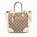 Gucci Small GG Canvas Bree Satchel