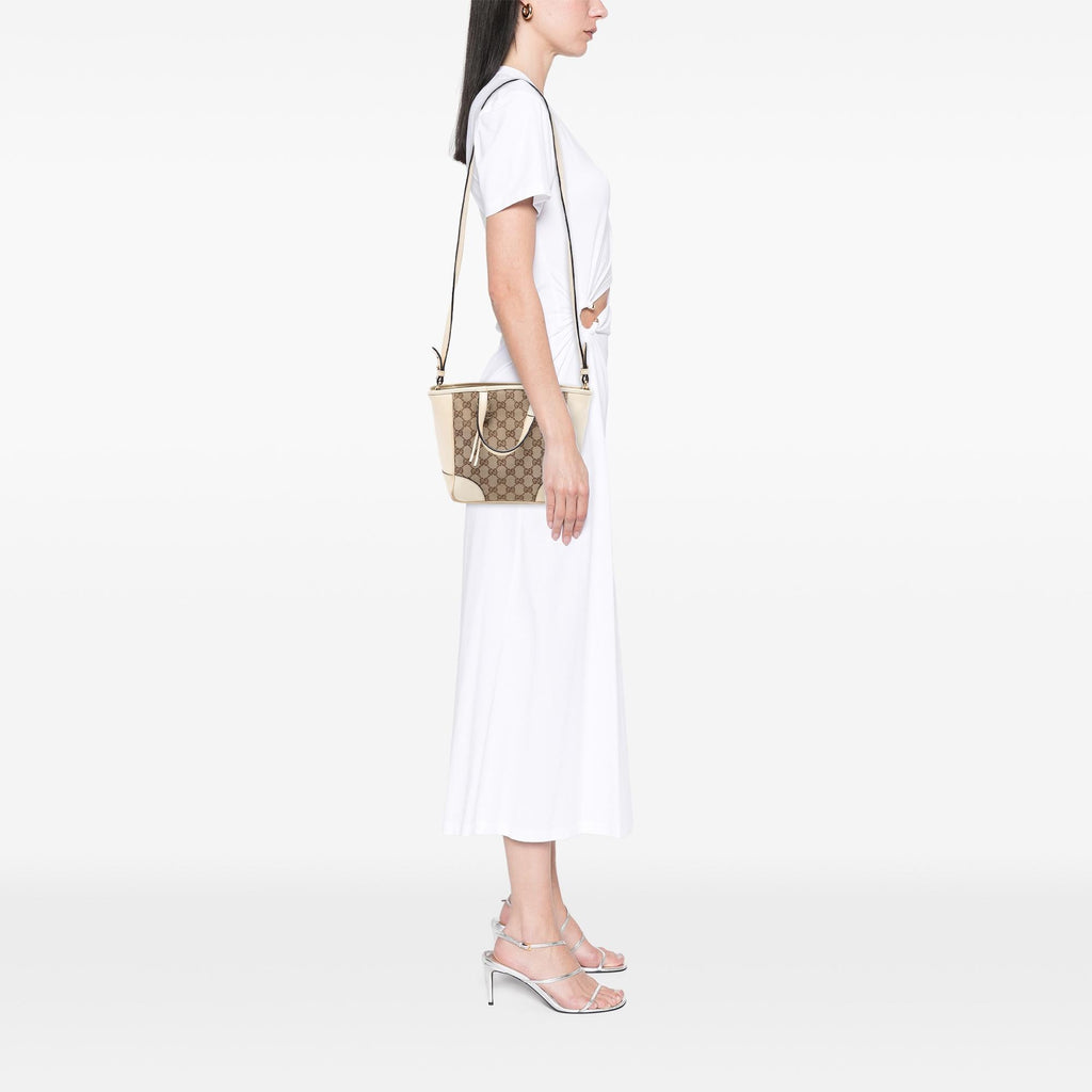 Gucci Small GG Canvas Bree Satchel