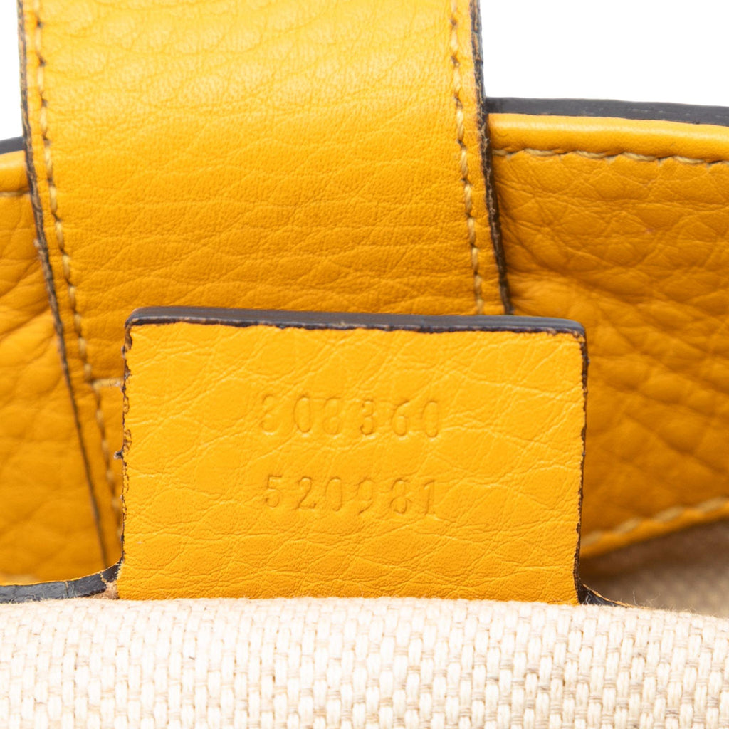 Gucci Small GG Canvas Diana Bamboo Top Handle Tote