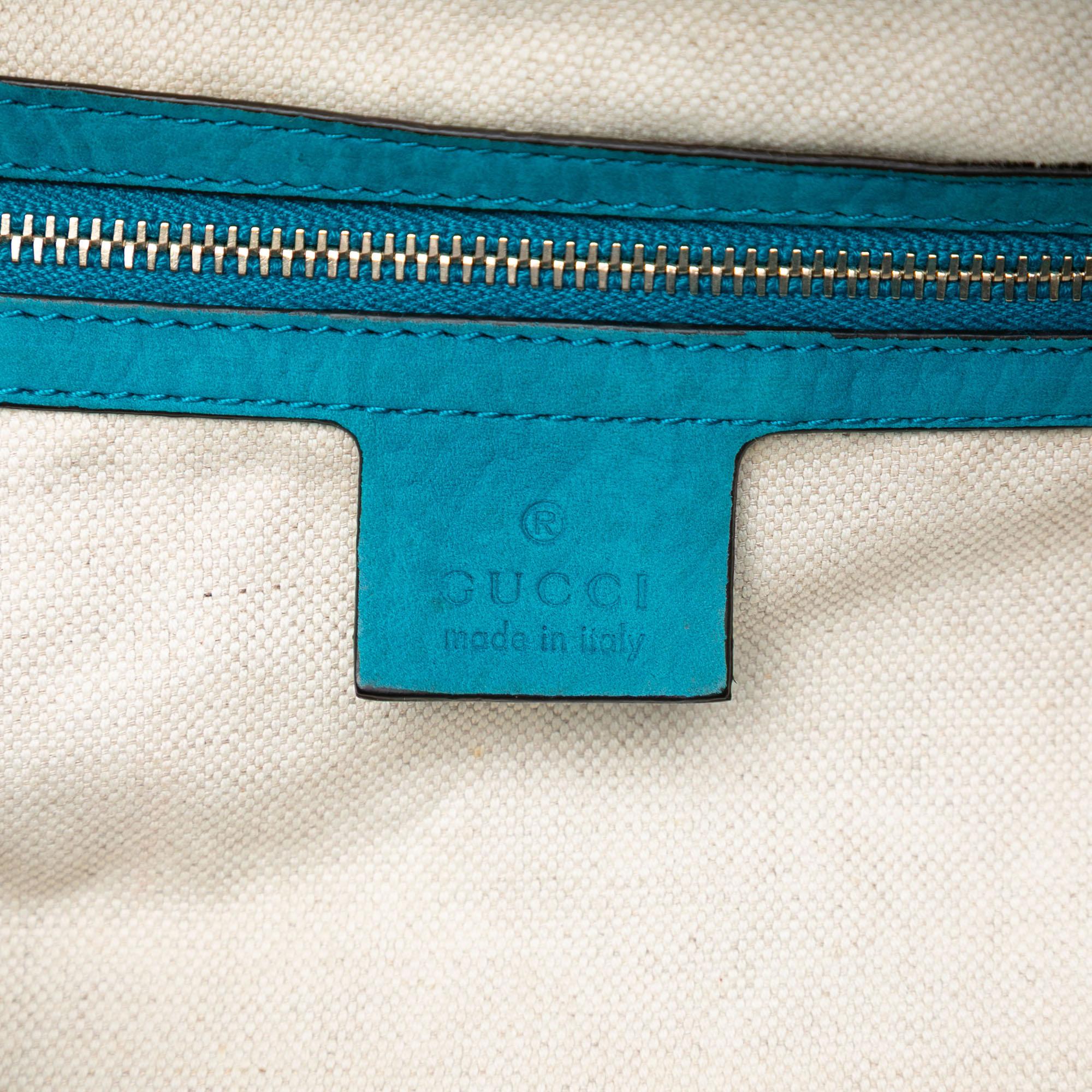 Gucci Small GG Canvas Web Joy Boston Bag