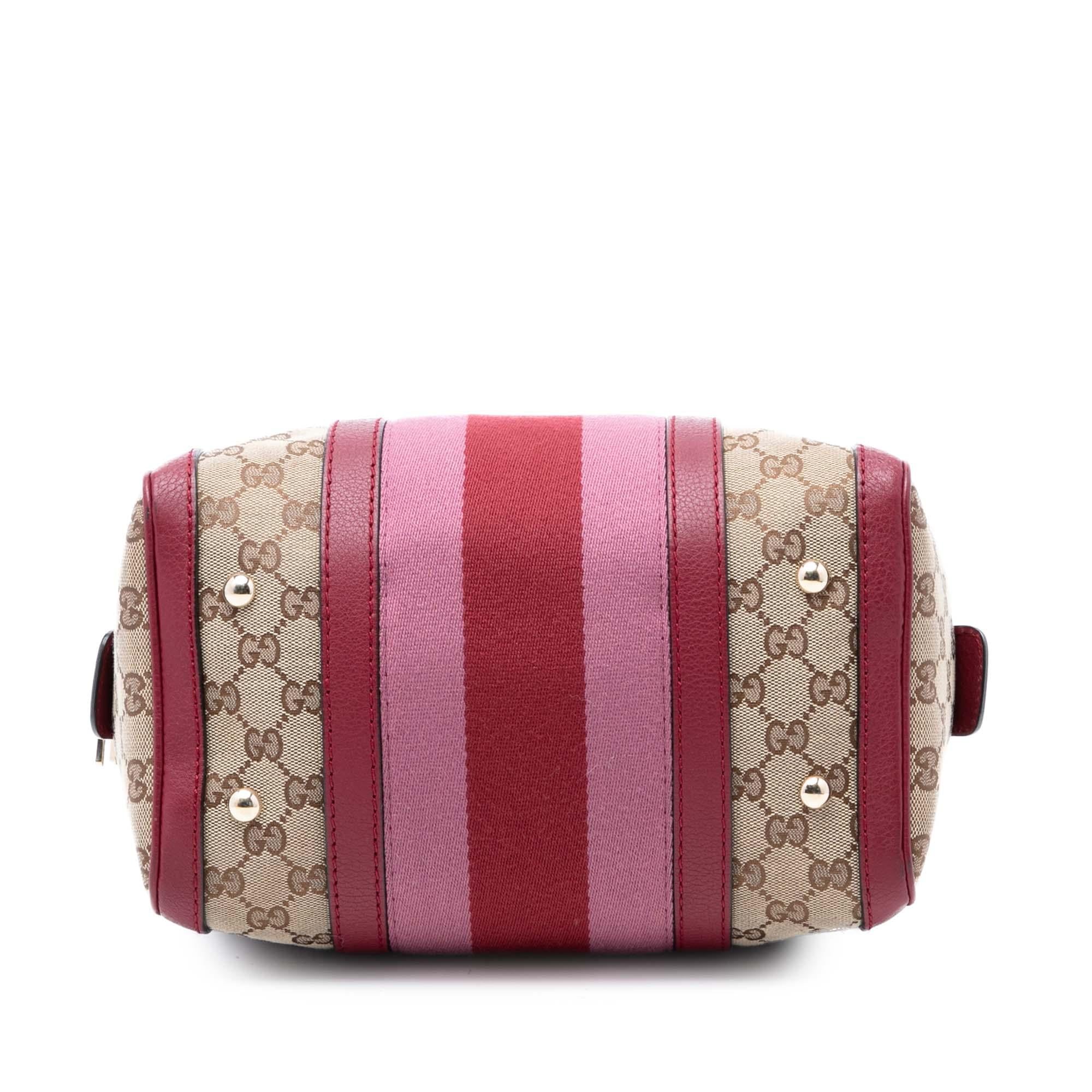 Gucci Small GG Canvas Web Joy Boston Bag