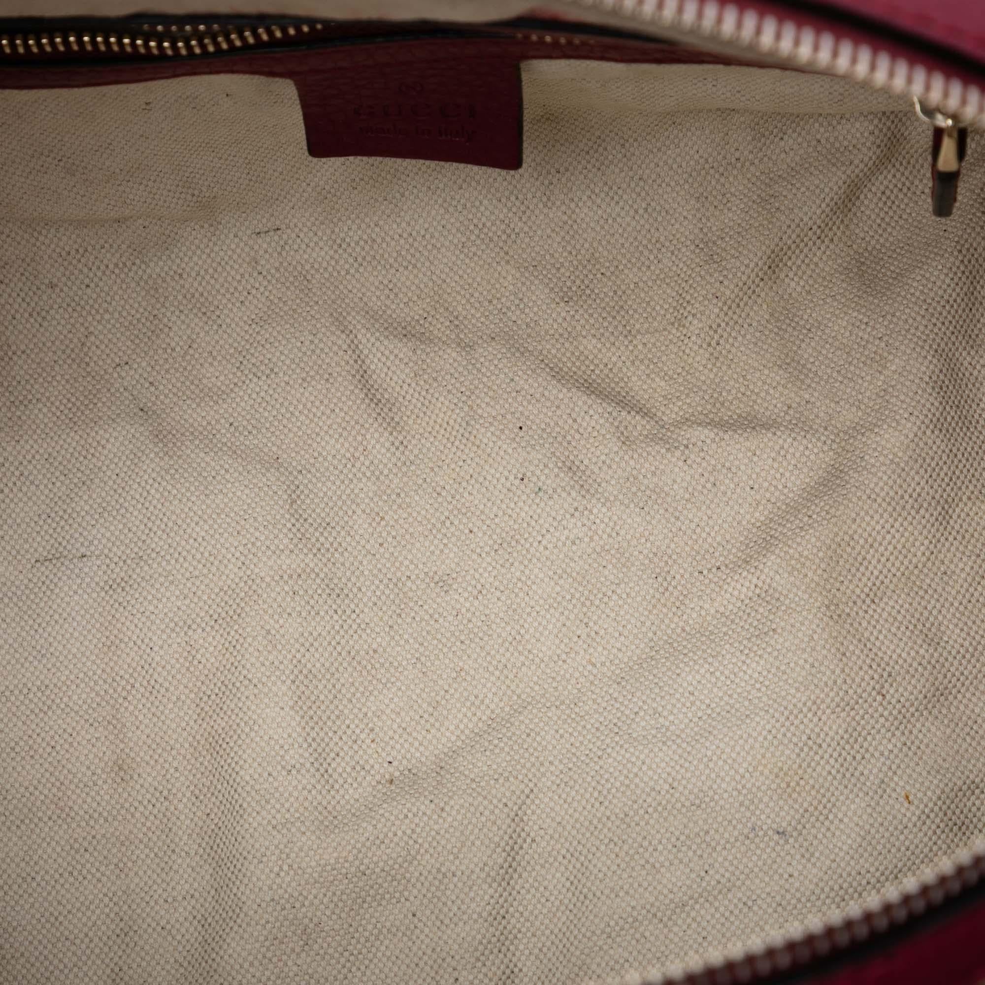 Gucci Small GG Canvas Web Joy Boston Bag