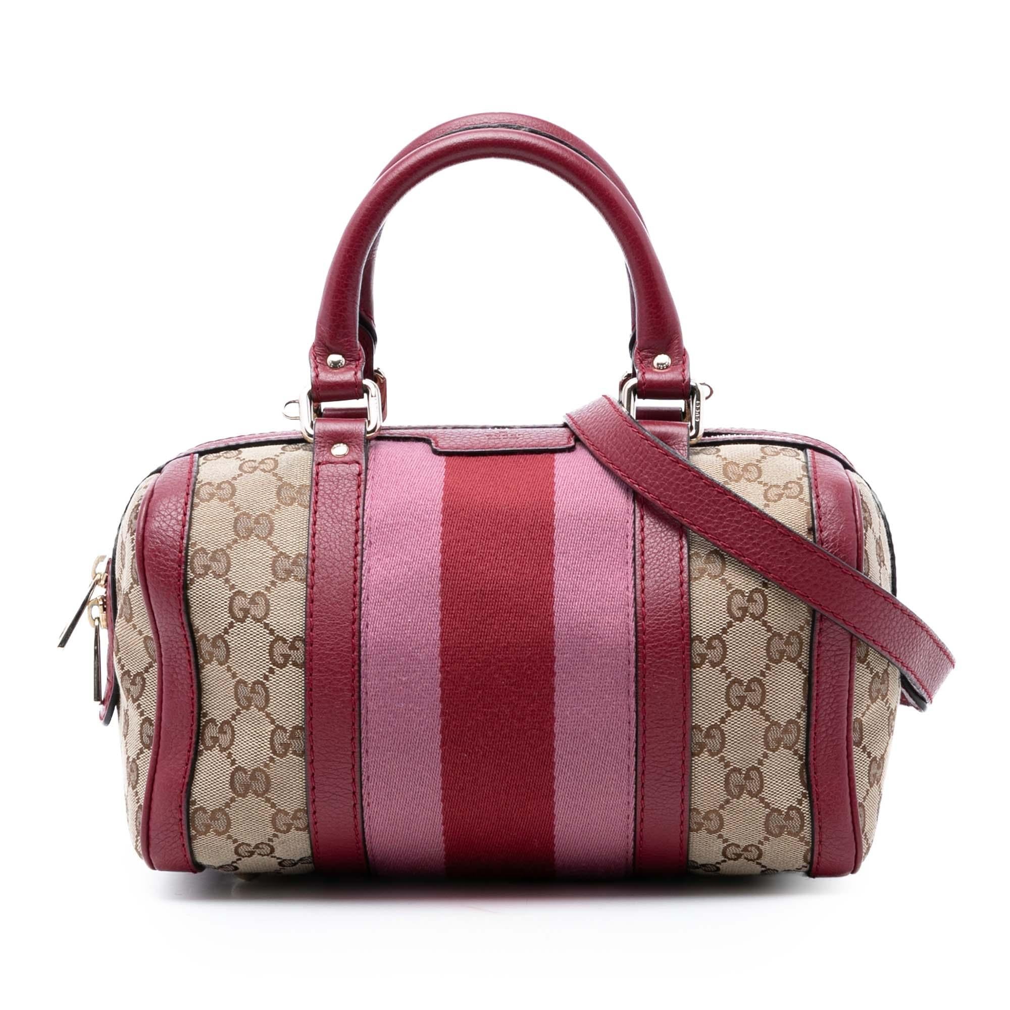 Gucci Small GG Canvas Web Joy Boston Bag