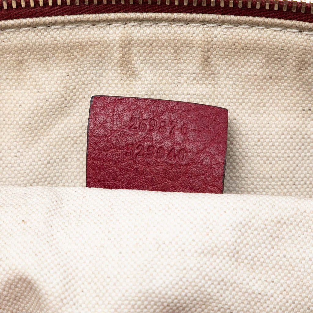 Gucci Small GG Canvas Web Joy Boston Bag