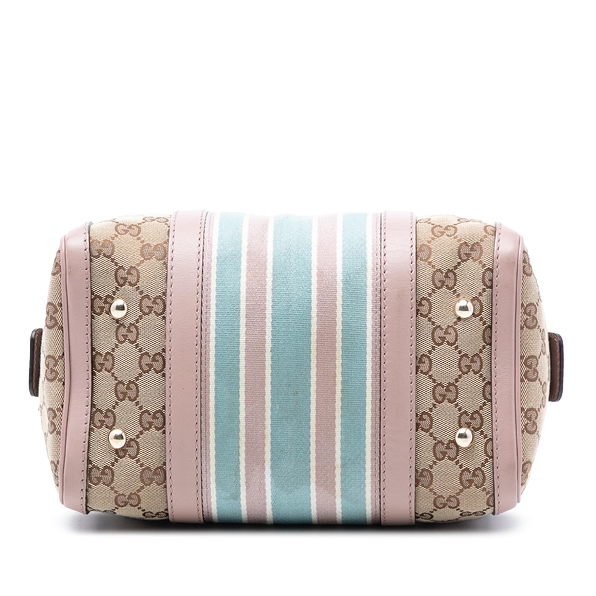 Gucci Small GG Canvas Web Joy Boston Bag