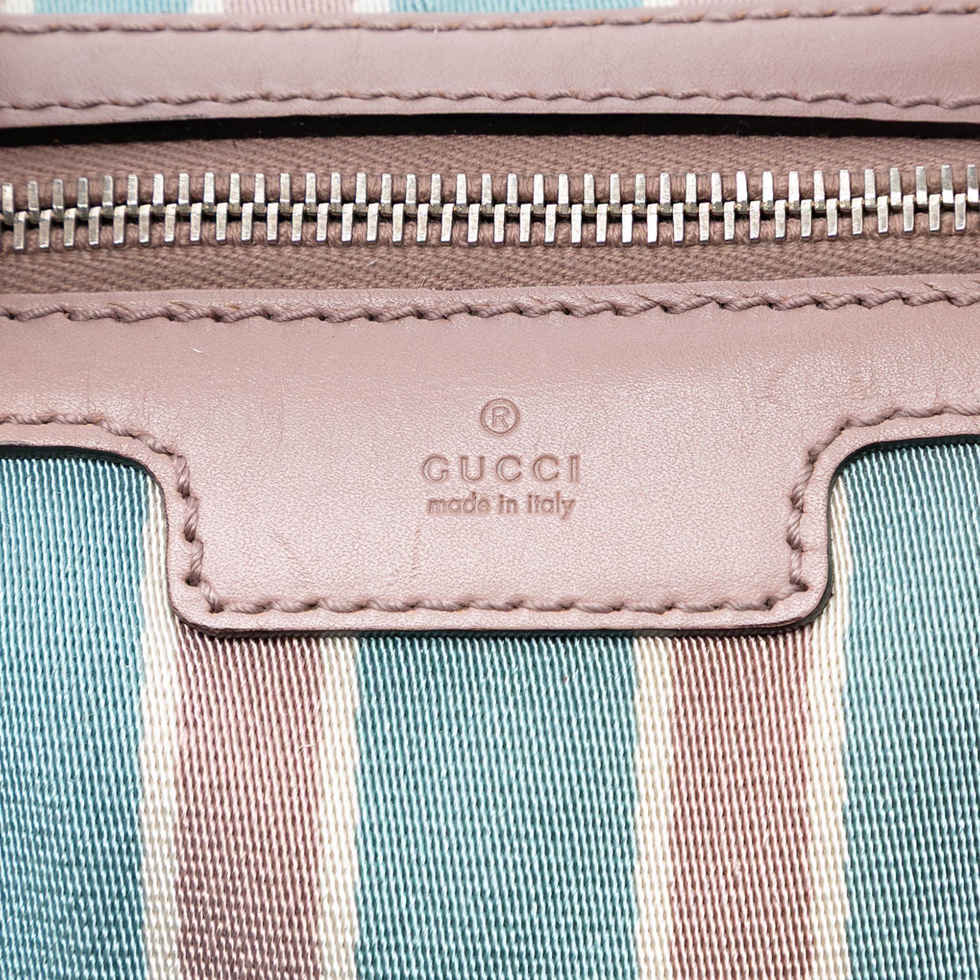 Gucci Small GG Canvas Web Joy Boston Bag
