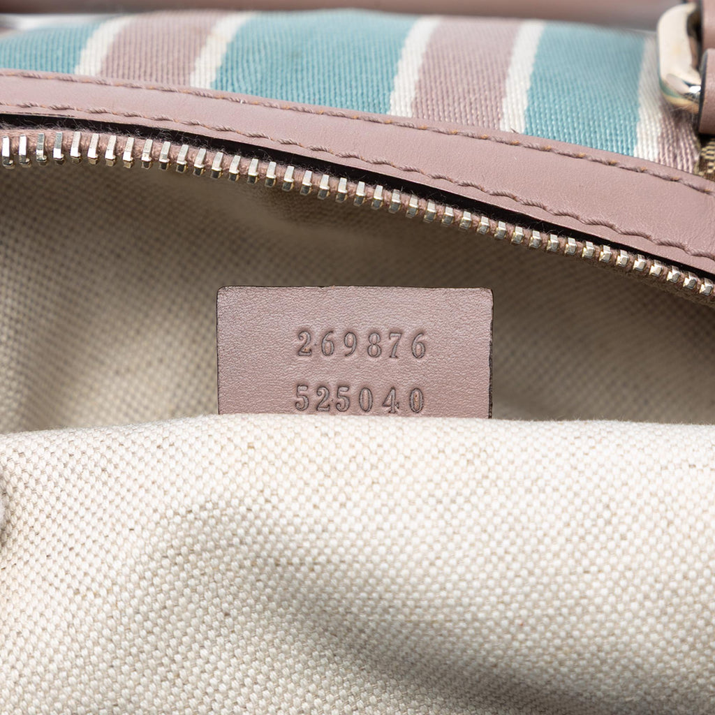 Gucci Small GG Canvas Web Joy Boston Bag