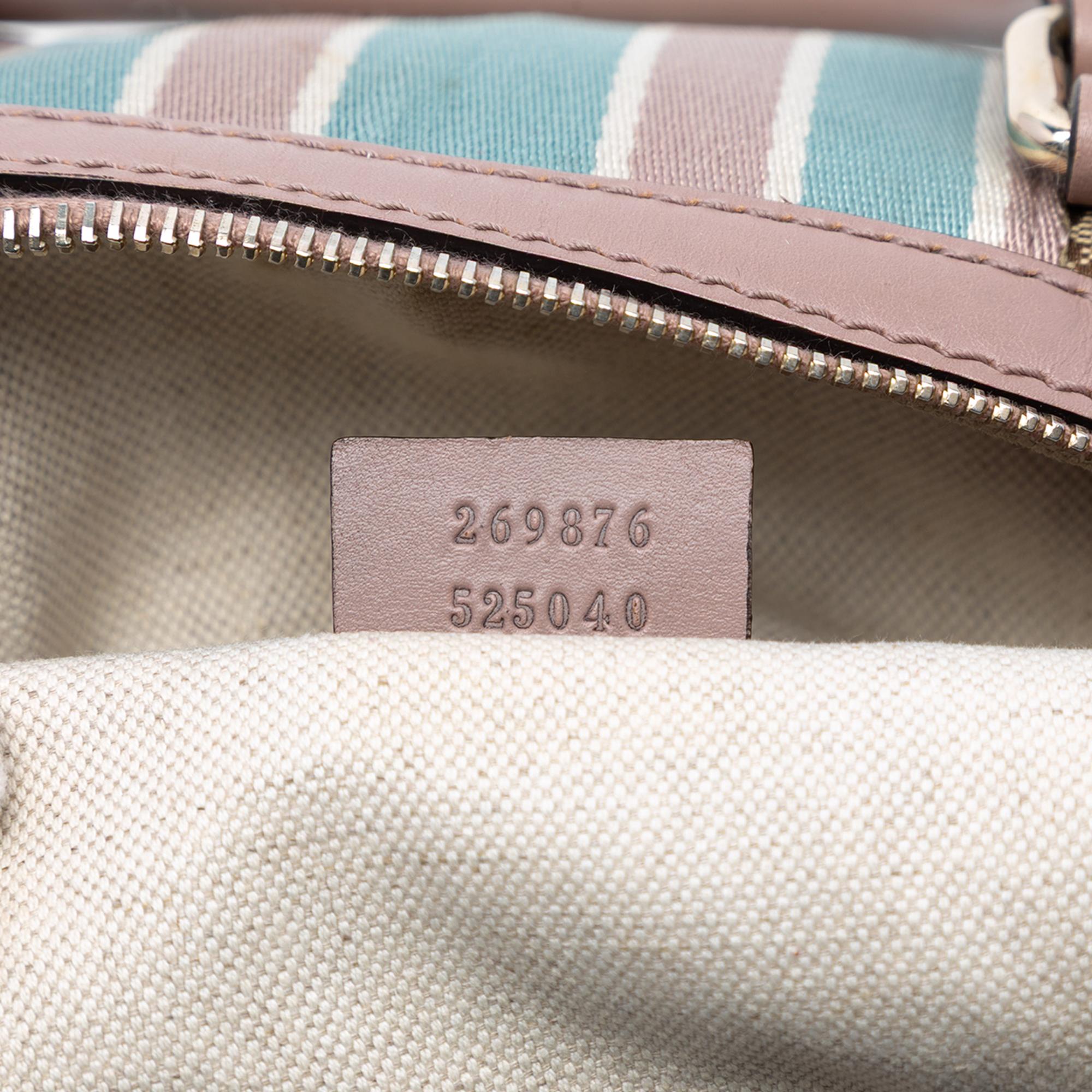 Gucci Small GG Canvas Web Joy Boston Bag