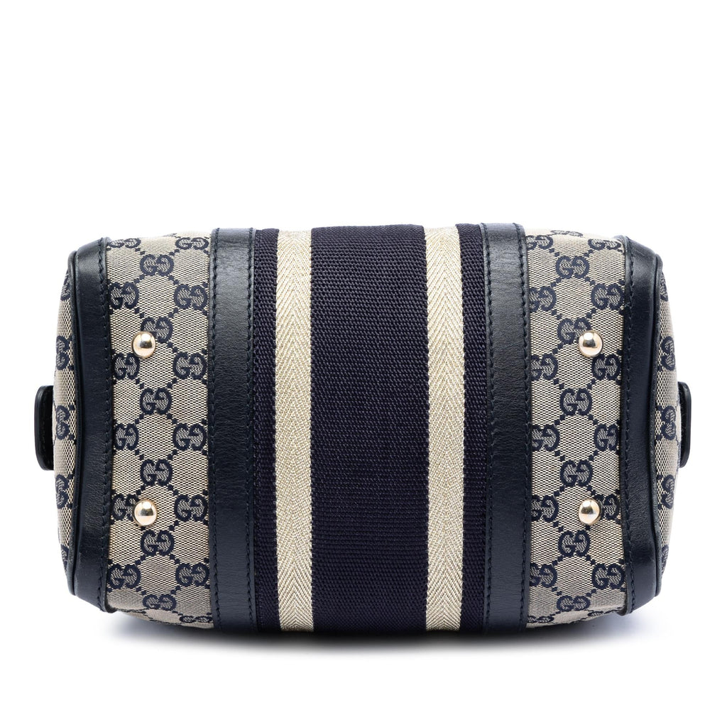 Gucci Small GG Canvas Web Joy Boston Bag