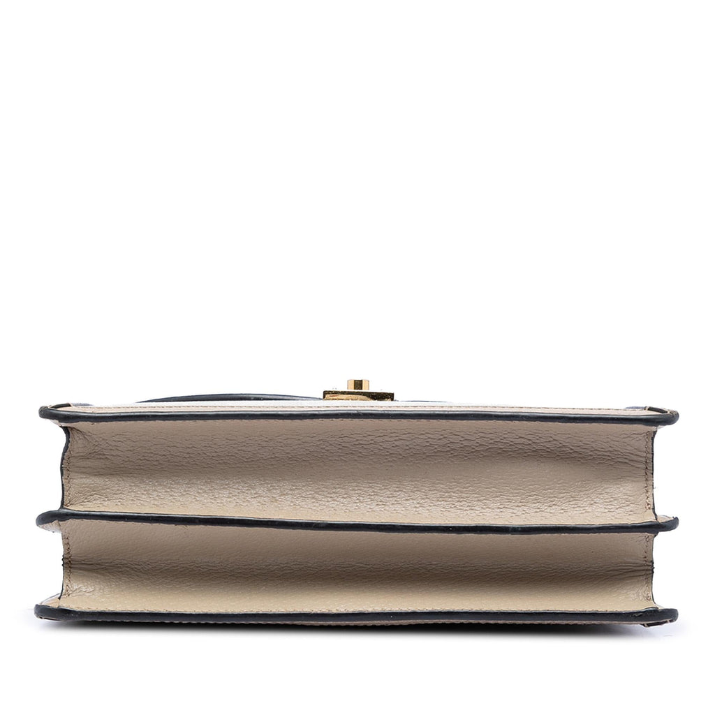 Gucci Small GG Canvas Web Ophidia Top Handle Flap