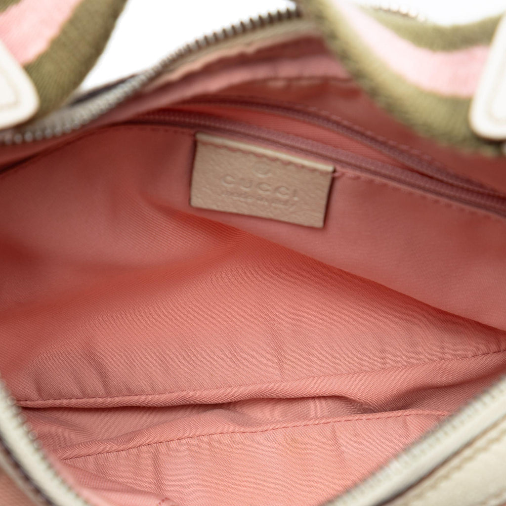 Gucci Small GG Canvas Web Pop Shoulder Bag