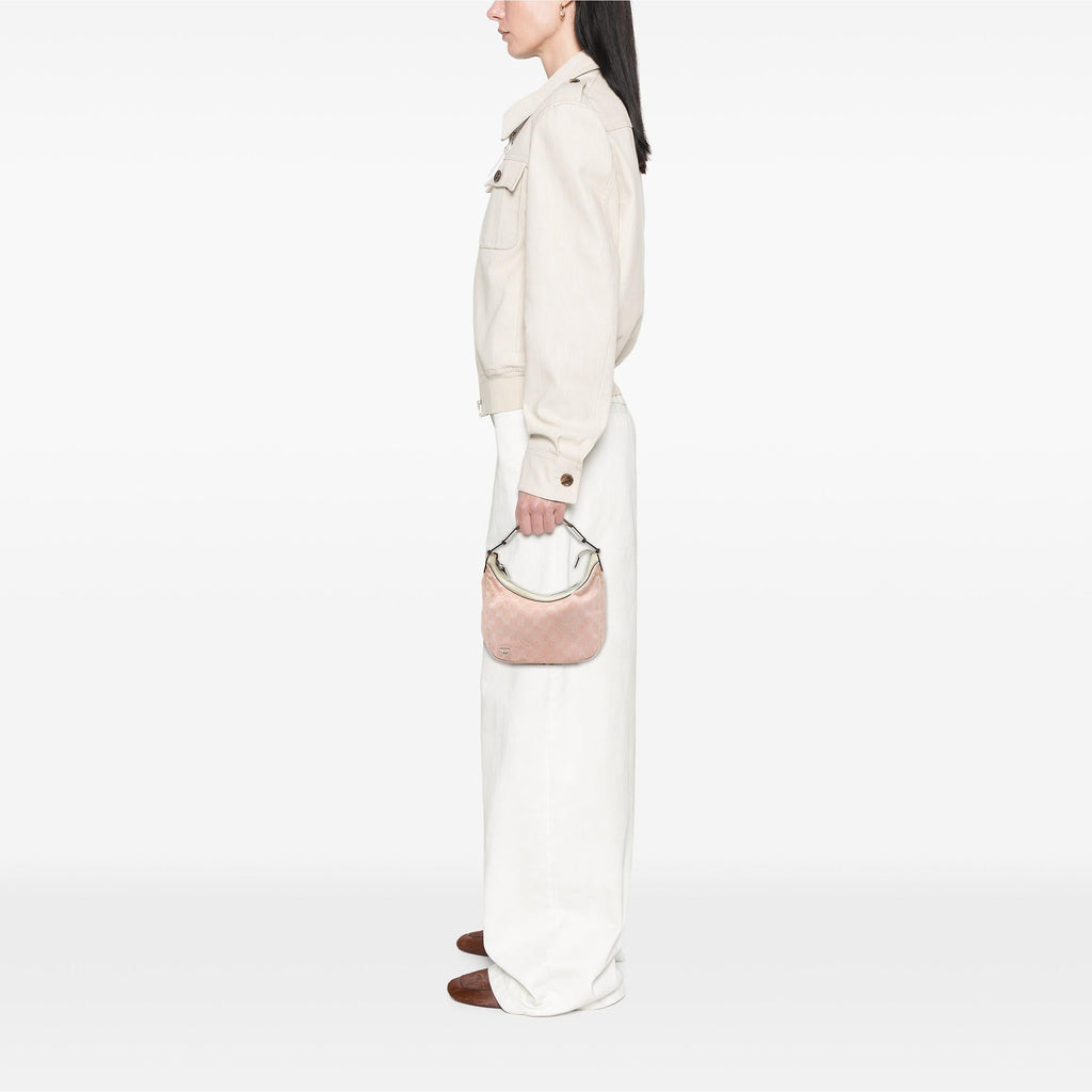 Gucci Small GG Canvas Web Pop Shoulder Bag