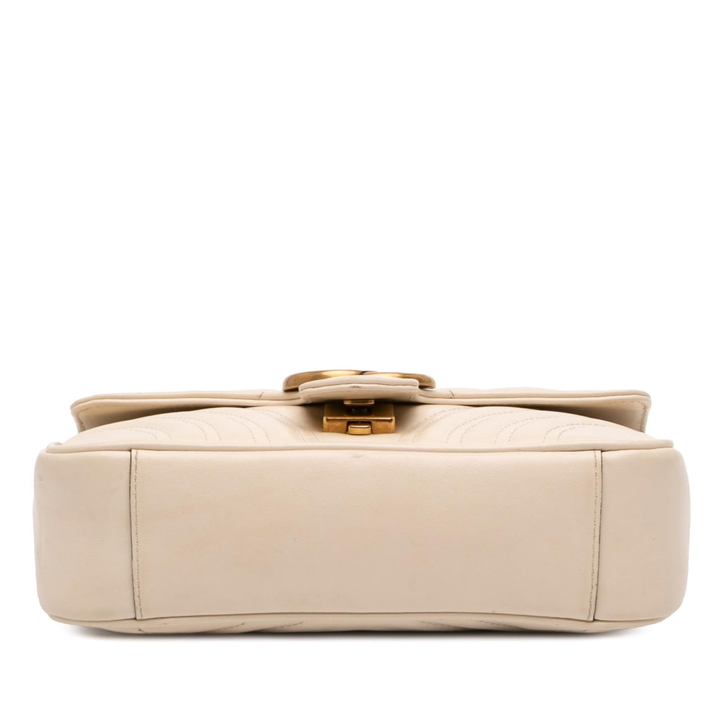 Gucci Small GG Marmont Matelasse Calfskin Shoulder Bag