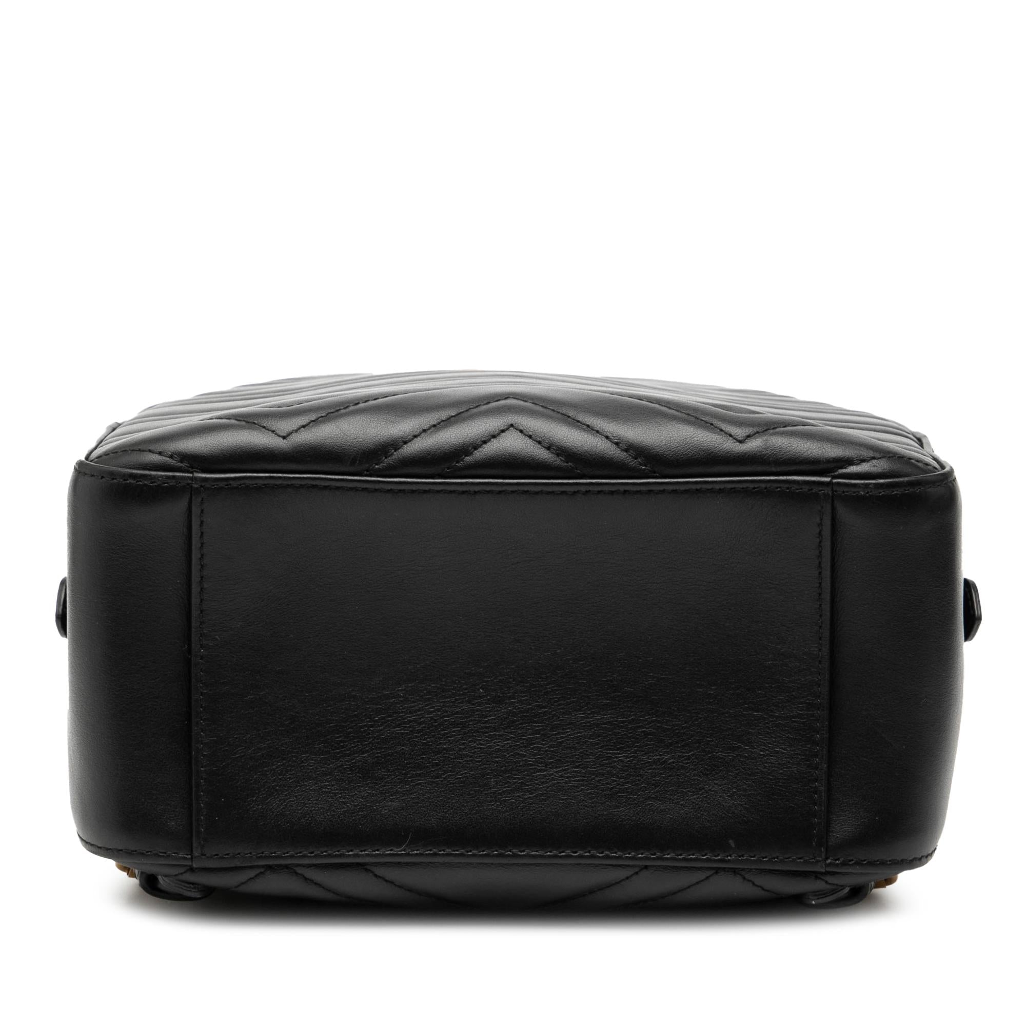 Gucci Small GG Marmont Matelasse Leather Backpack
