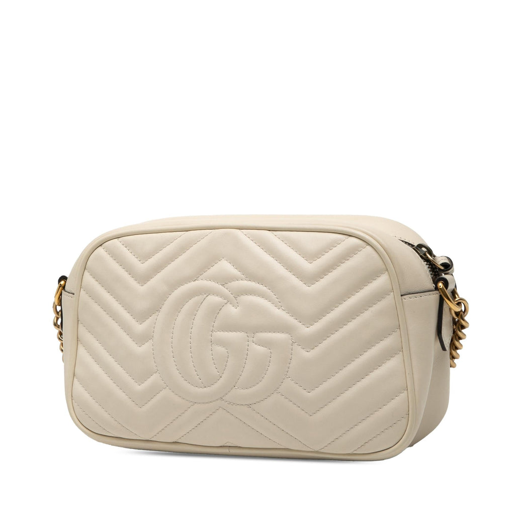 Gucci Small GG Marmont Matelasse Leather Crossbody
