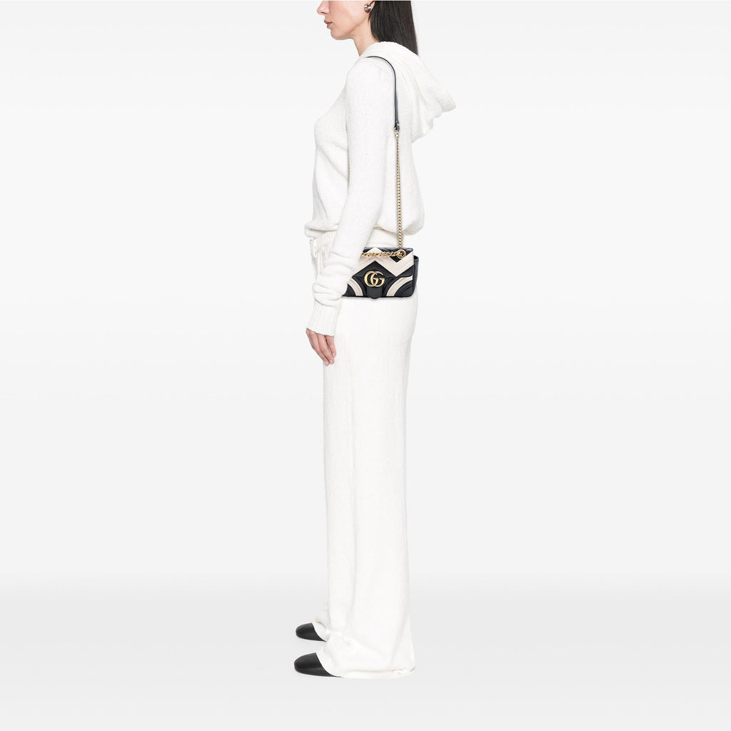 Gucci Small GG Marmont Matelasse Leather Shoulder Bag